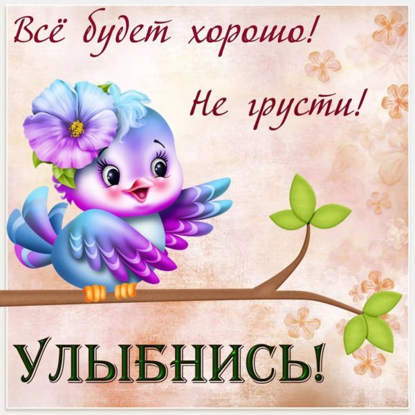 Пусть все будет хорошо! 100 картинок с поддержкой в трудную минуту 