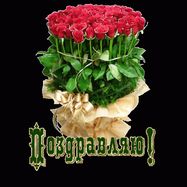  С днем рождения! 200 красивых открыток с букетами цветов 