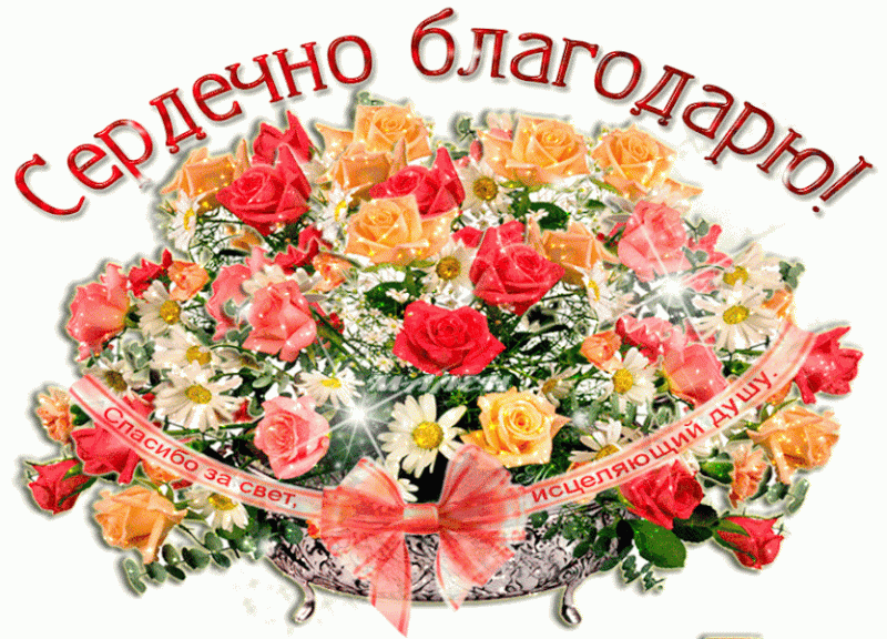  Спасибо большое! 100 красивых картинок 