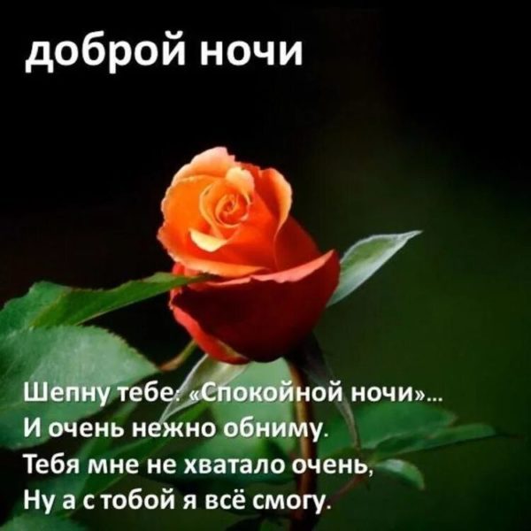  Спокойной ночи! 135 красивых картинок для женщин 